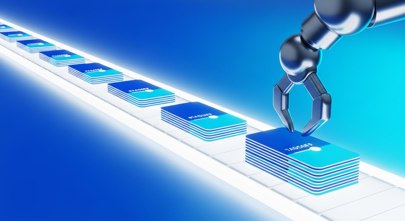 Business owner reviewing the top business processes to automate first ranked by ROI on a laptop dashboard